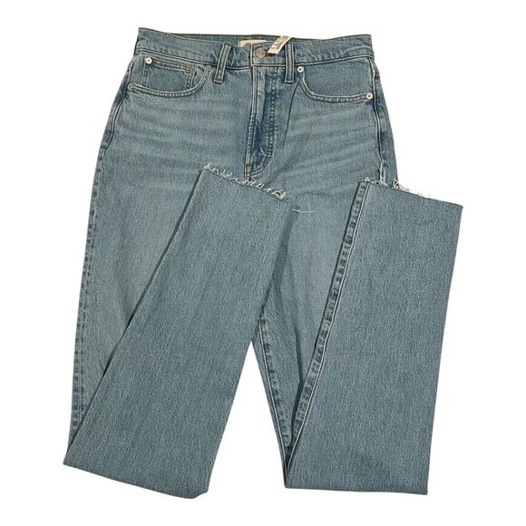NEW Madewell The‎ Perfect Vintage Jeans Light Wash High Waist Distressed 28TL - Picture 1 of 16